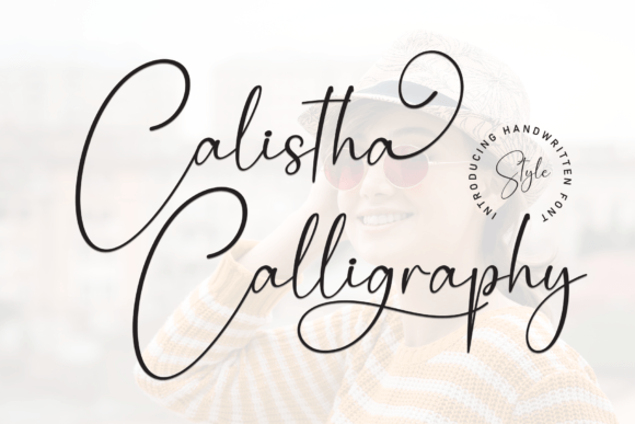 Calistha Calligraphy — Elegant Script Font for Creators