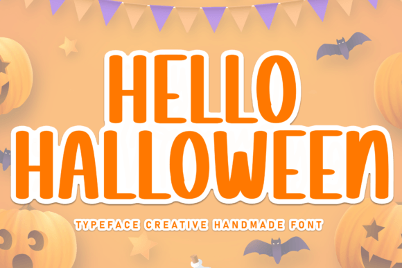 Hello Halloween Font — A Timeless Handwritten Typeface