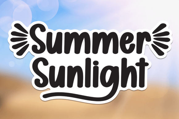 Summer Sunlight: The Handwritten Font Designers Love